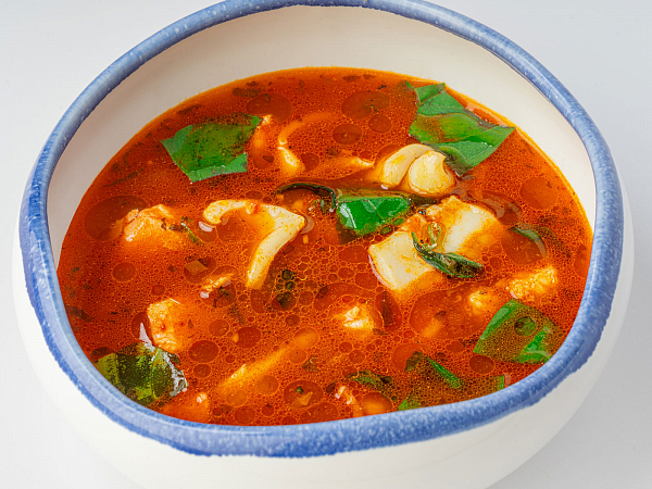 Суп с морепродуктами