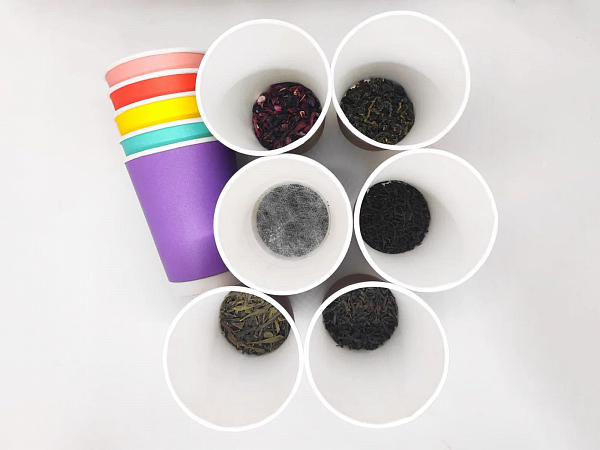 Чай в бумажном стаканчике