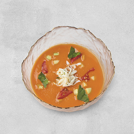  Суп с цыпленком, овощами и орзо